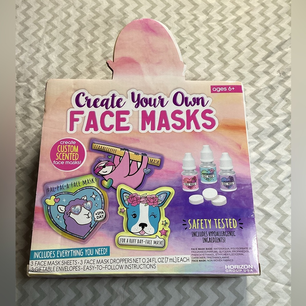 Create Your Own Face Masks - Picture 2 of 3